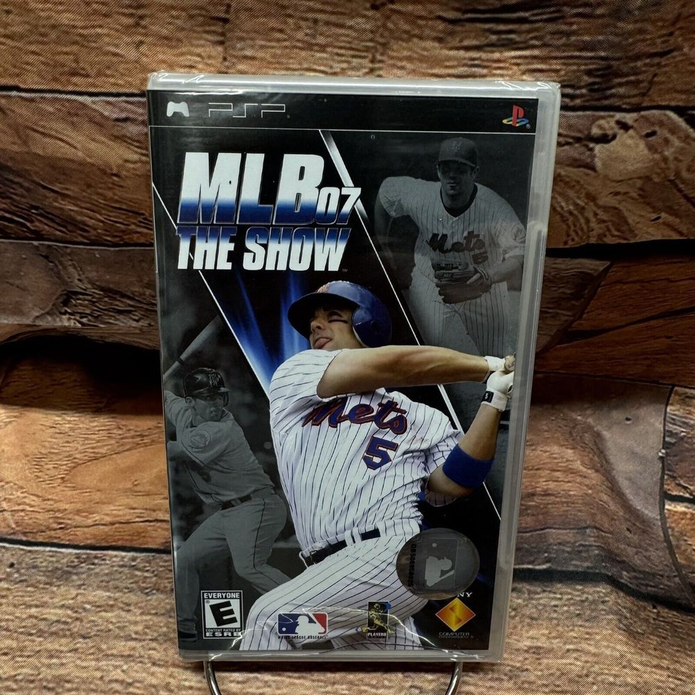 MLB 07 The Show Sony PSP UMD Baseball Video Game 2007 E Everyone New Sealed